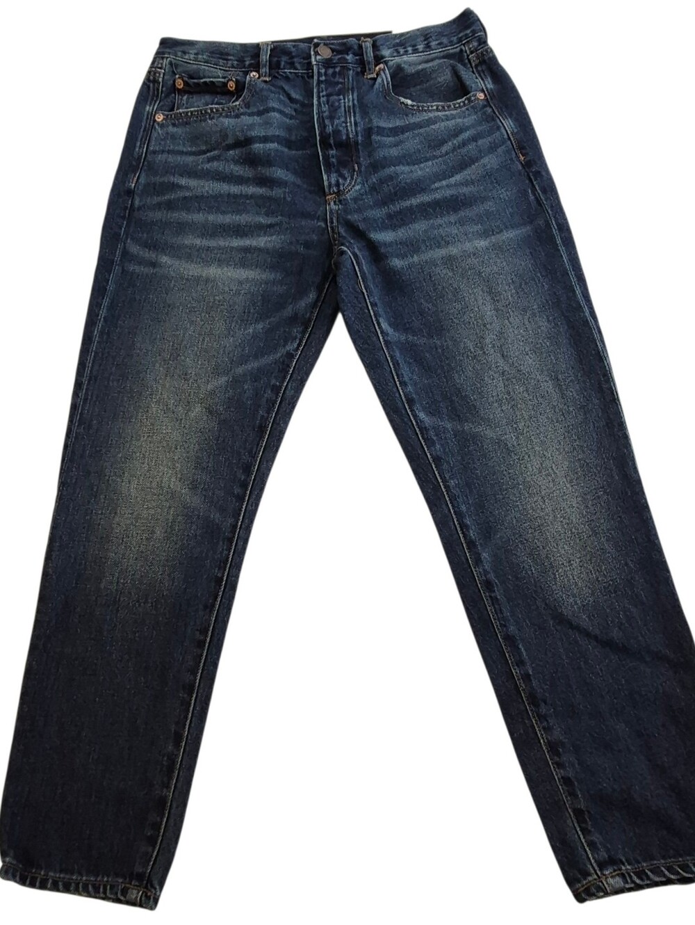 American Eagle Hi Rise Girlfriend Jeans Women’s 6 X-Short Dark Wash Denim